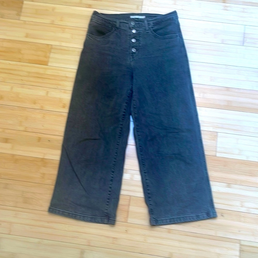 Levi’s Mile High Wide Leg Crop jeans